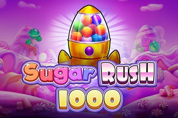 Sugar Rush 1000 — capa do slot